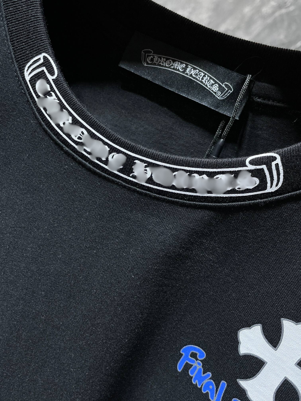 Denim Cross Black T-Shirt™