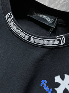 Denim Cross Black T-Shirt™