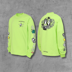 M-Boy Chain Linked Lime Green Long Sleeve™