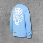 White Dagger Crest Light Blue Long Sleeve™