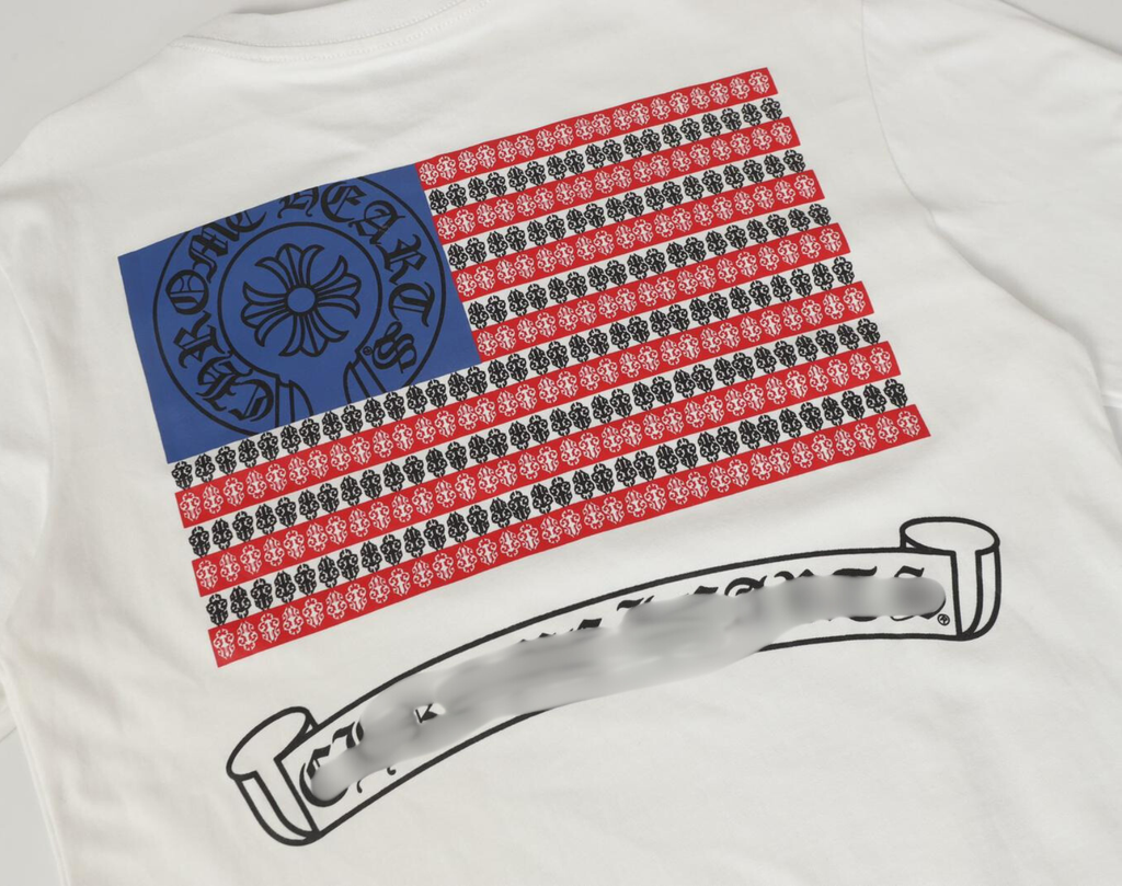 USA Flag White Long Sleeve™