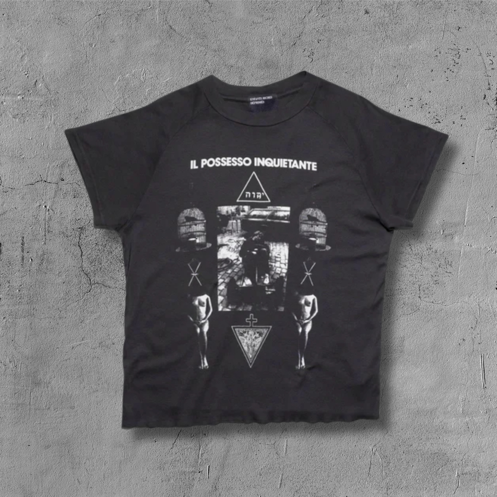 ER* Possesso Inquietante Black T-Shirt™