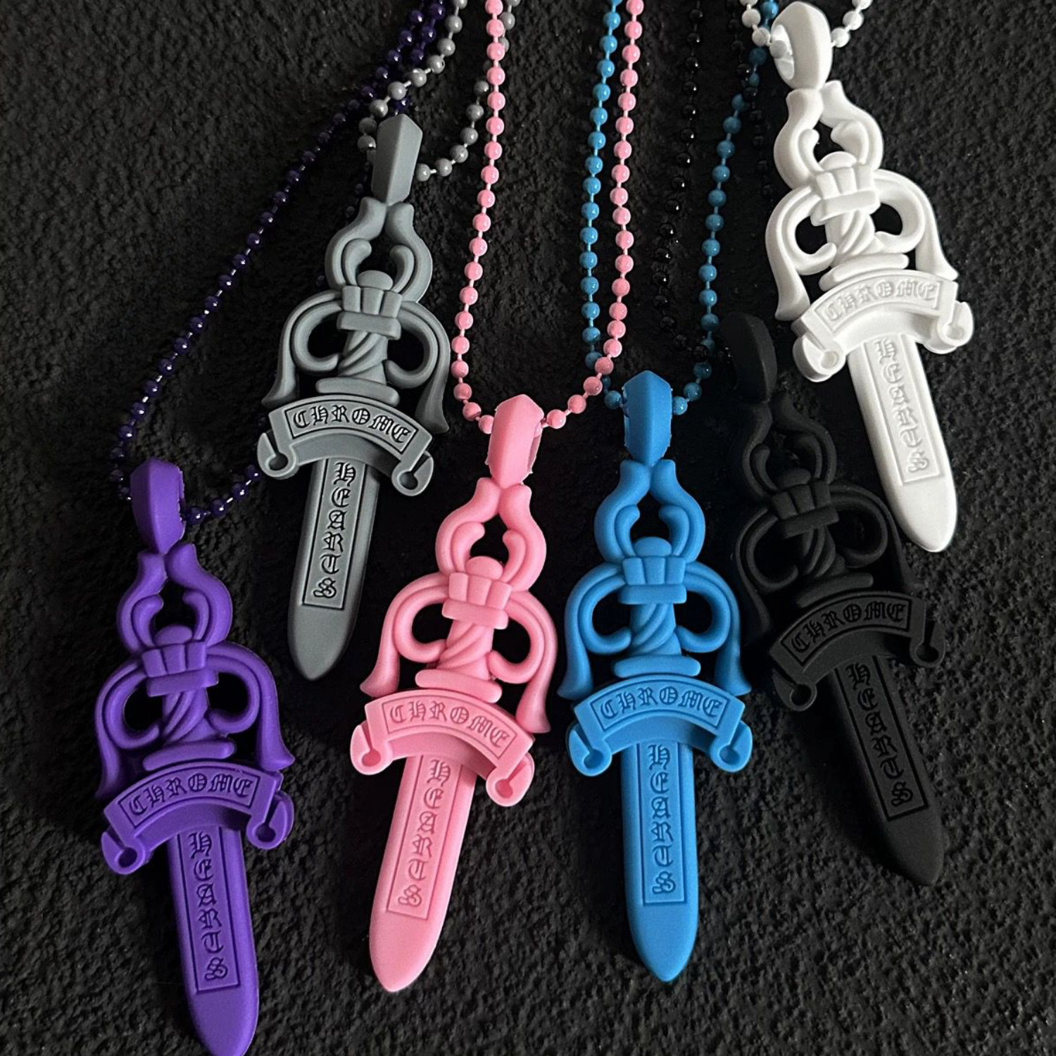 Silicon Colored Dagger Pendant™
