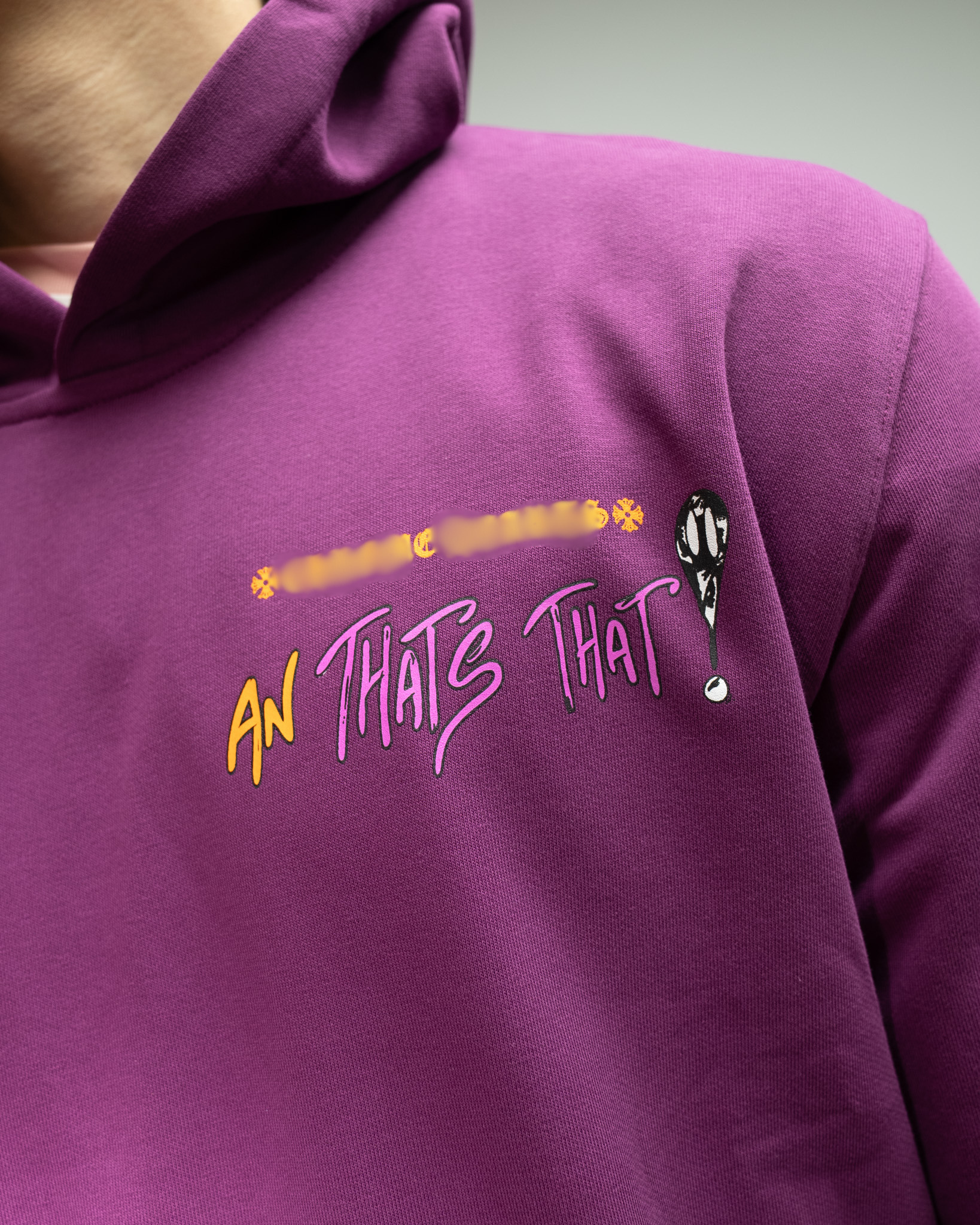 M-Boy I Want More Not Less Purple Hoodie™