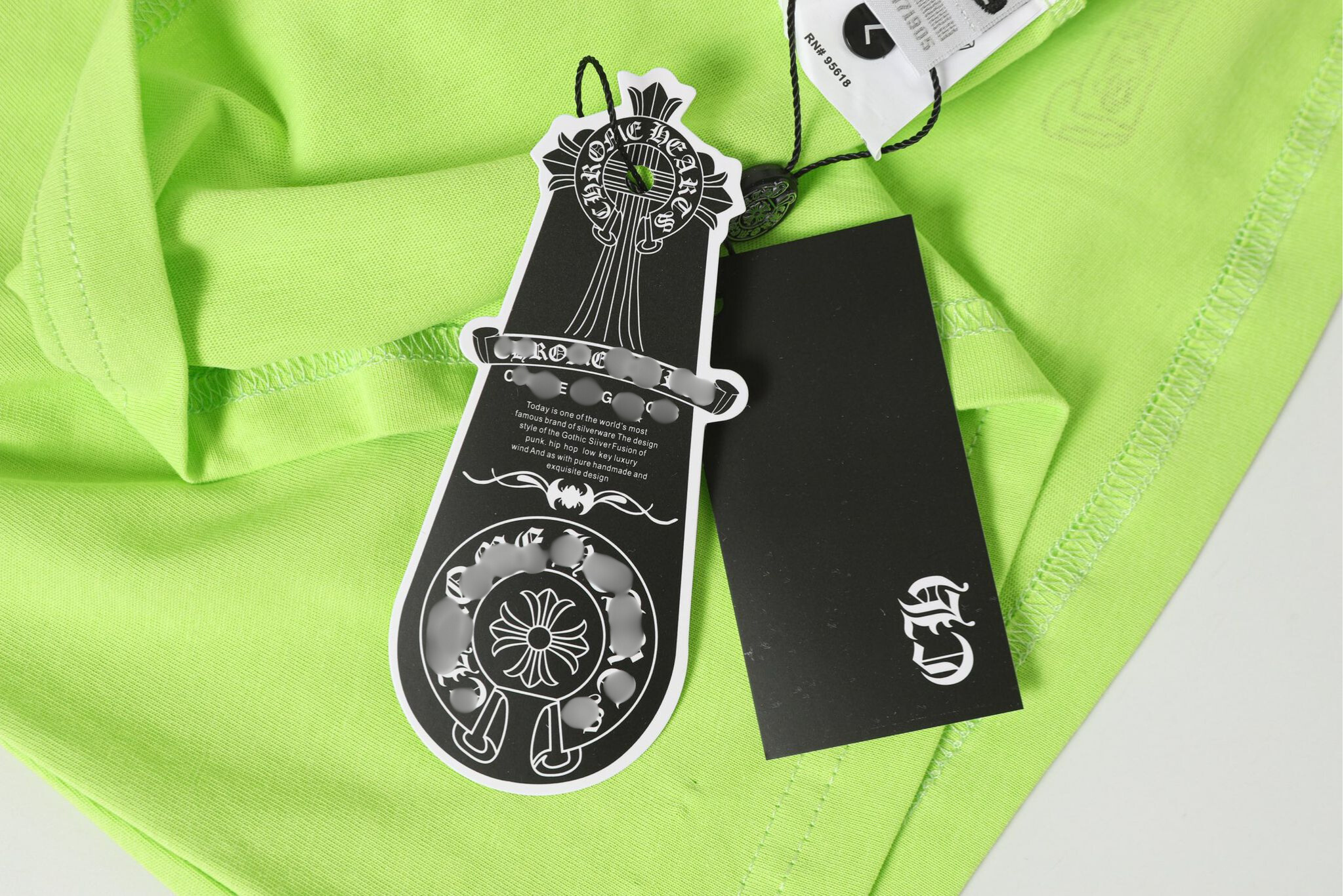 M-Boy Chain Linked Lime Green Long Sleeve™