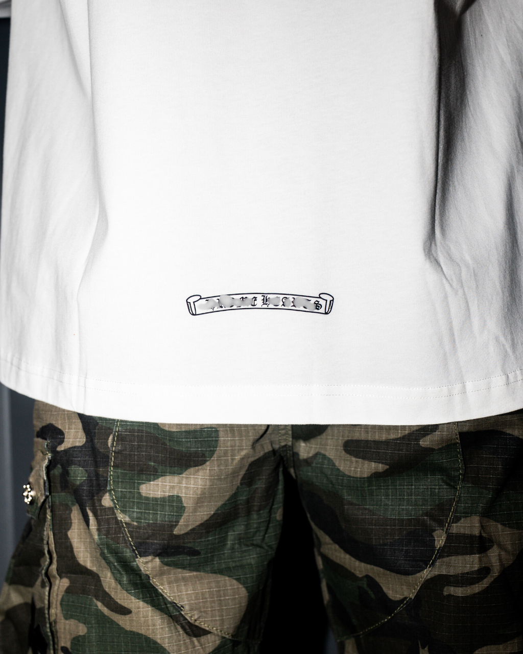 Hollywood Black Triple Cross White Long Sleeve™