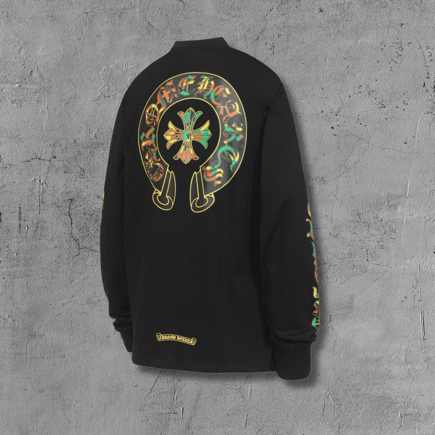 Camo Horse Shoe Logo Black Long Sleeve™