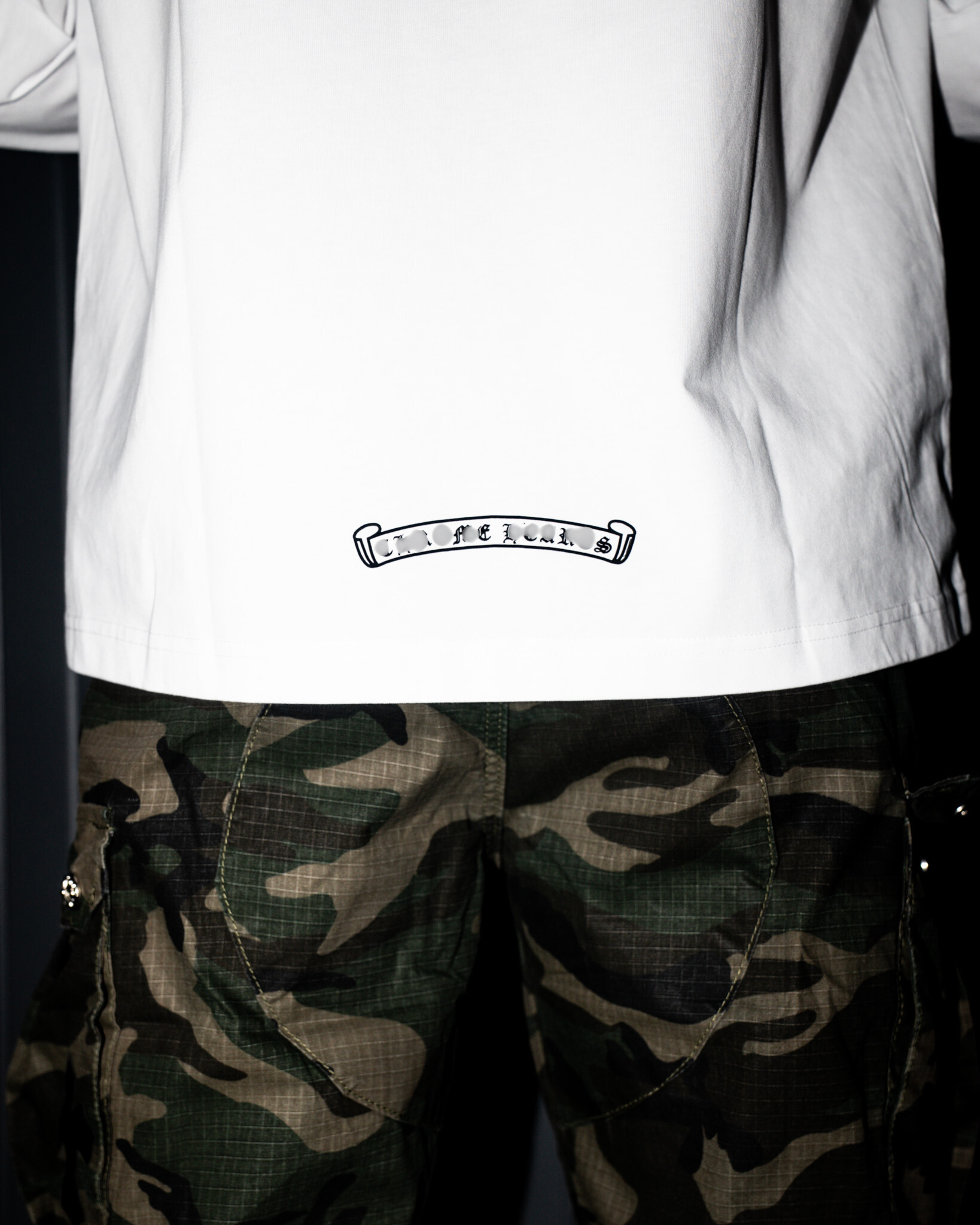 Horse Shoe Logo White Long Sleeve™
