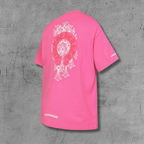 Red Horse Shoe Logo Pink T-Shirt™