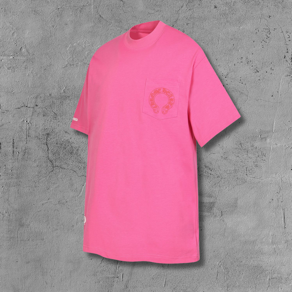 Red Horse Shoe Logo Pink T-Shirt™