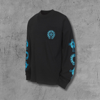 Blue Triple Cross Black Long Sleeve™
