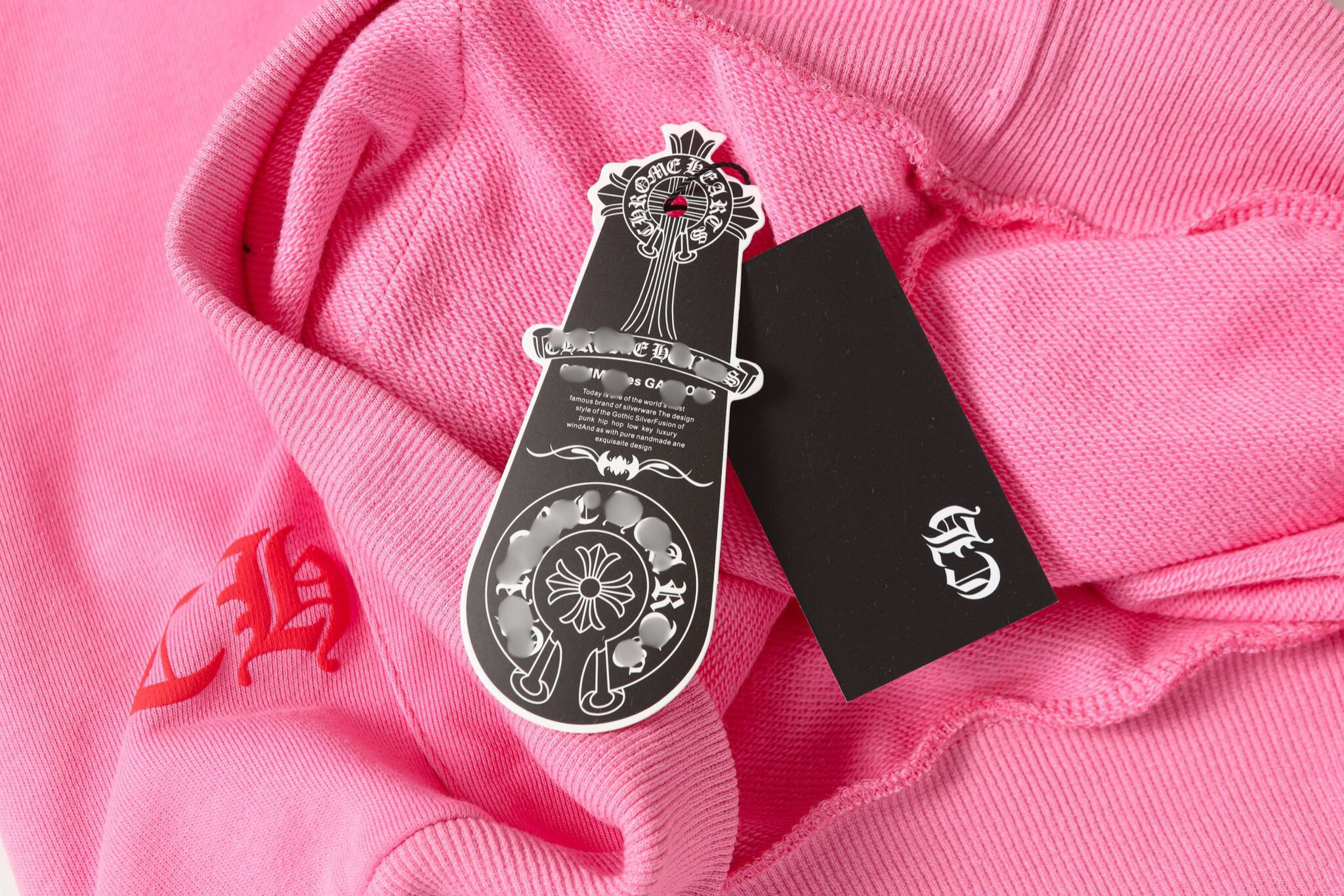 Red Horse Shoe Logo Pink Hoodie™