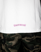 Purple Typography Collar White Long Sleeve™