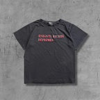 ER* Classic Red Typography Logo Black T-Shirt™