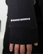 Horse Shoe Logo St. Barth Black Full Zip Hoodie™