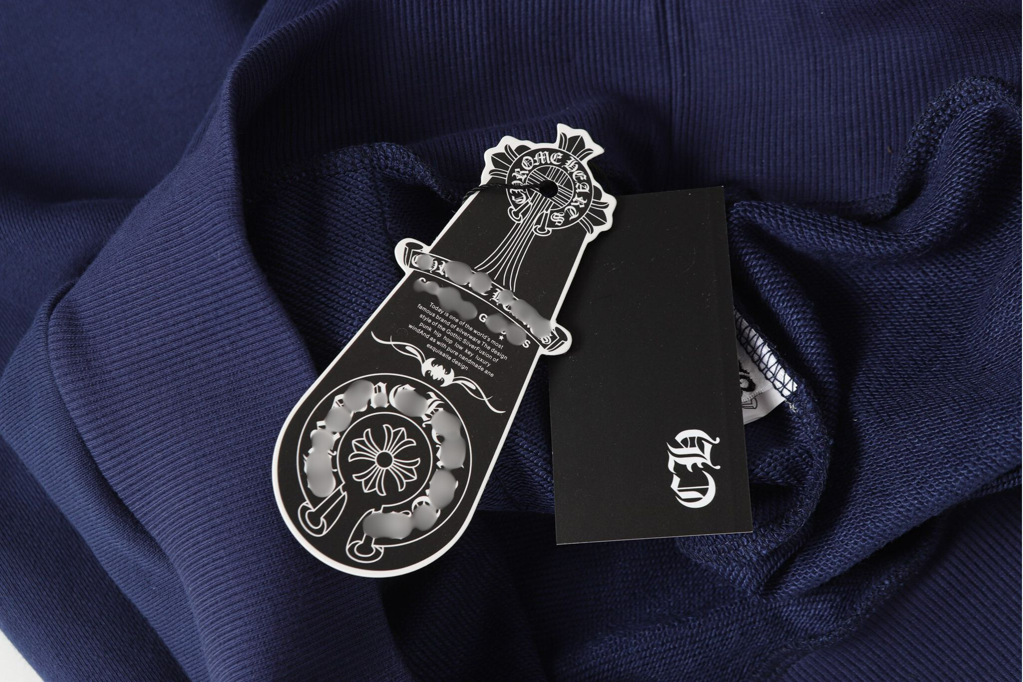 Yellow Cross Symbol Navy Hoodie™