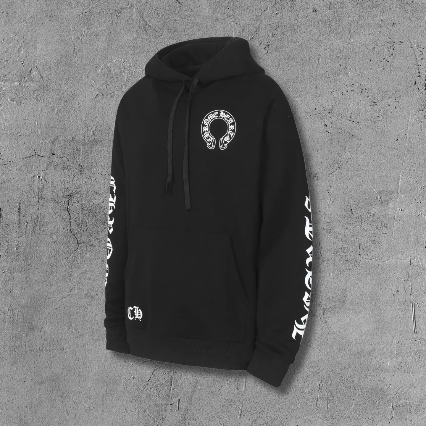 M-Boy Mouth Hood Black Hoodie™