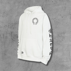M-Boy Mouth Hood White Hoodie™