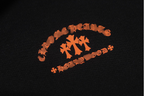 Hollywood Orange Triple Cross Black Hoodie™