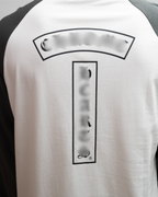 Typography Logo Grey & White Long Sleeve™