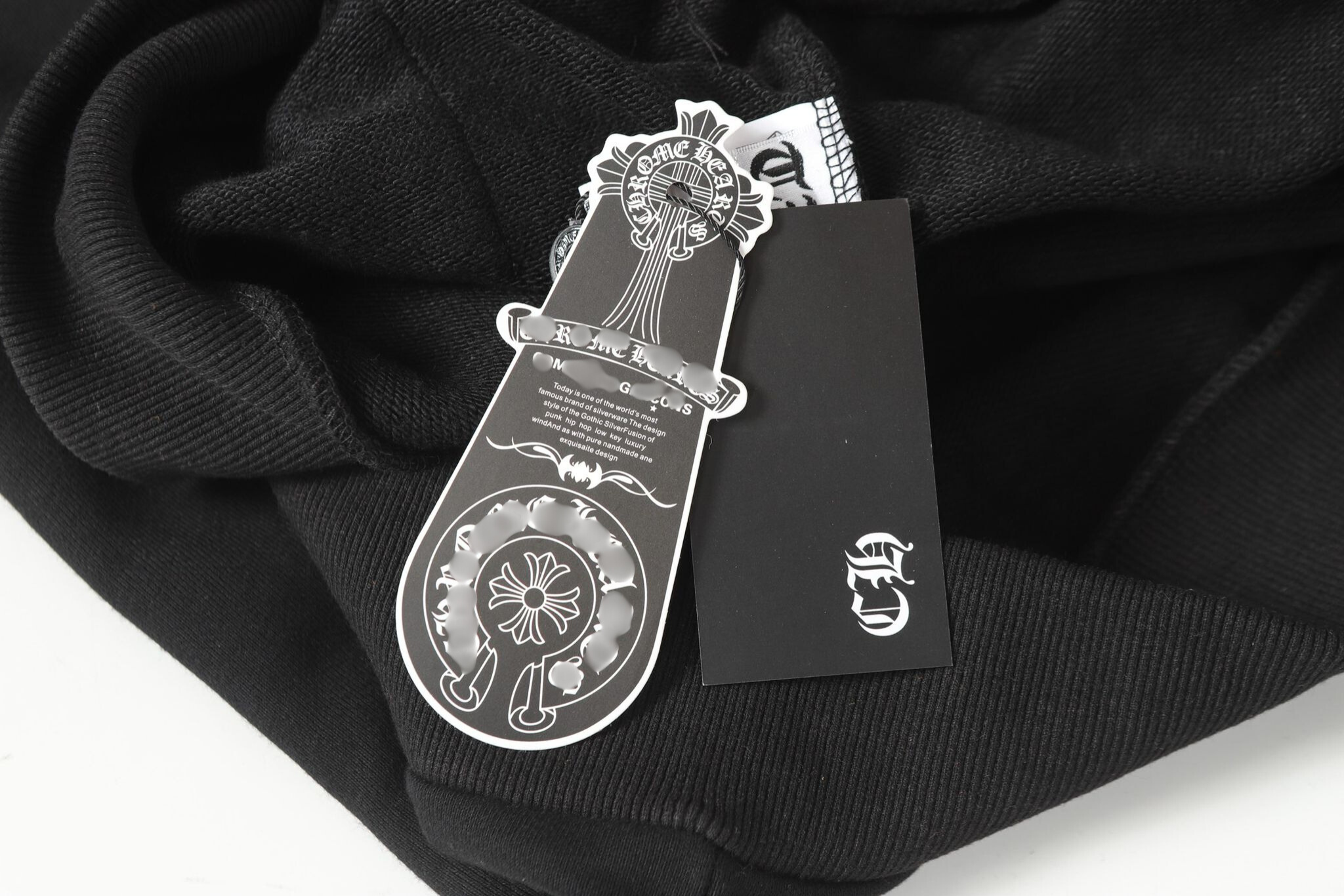 Red Horse Shoe Logo Black Hoodie™