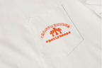Hollywood Orange Triple Cross White Long Sleeve™