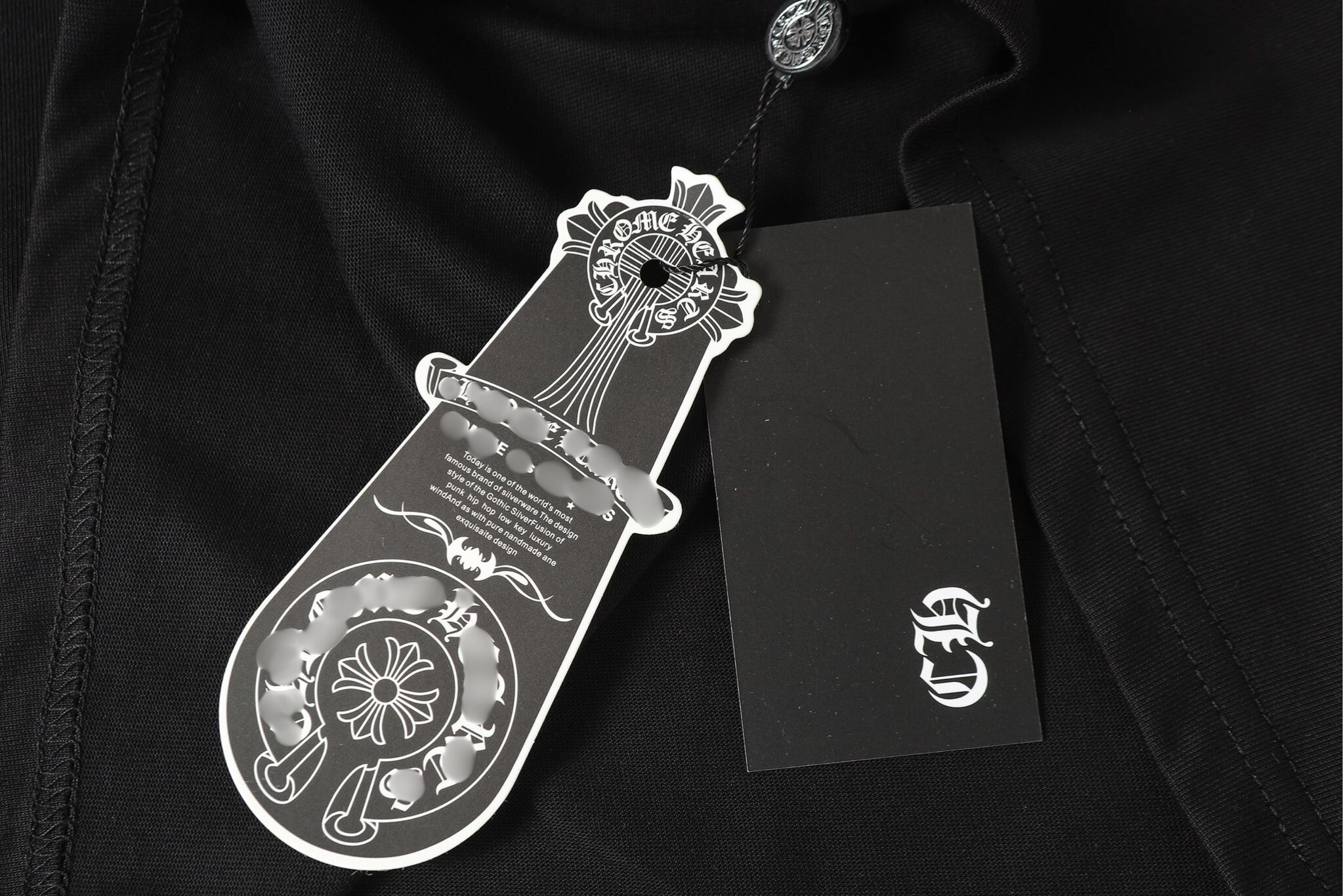 Hollywood Orange Triple Cross Black Long Sleeve™