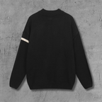ER* Cole Buxton Black Knit Sweater