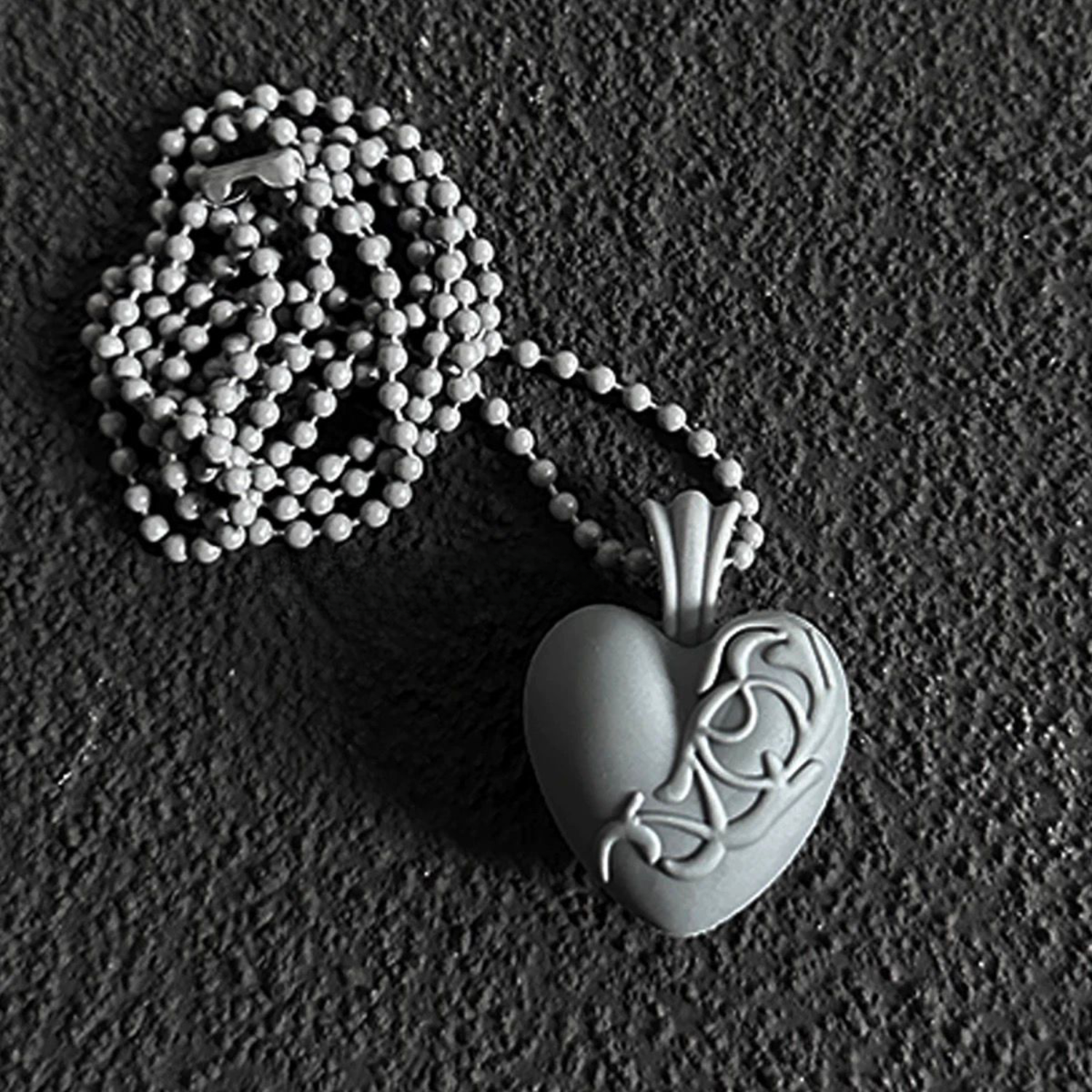 Silicon Colored Heart Pendant™