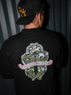 Camo Dagger Crest Black Long Sleeve™