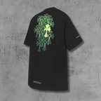 Green Crosses Black Pocket T-Shirt™