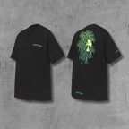 Green Crosses Black Pocket T-Shirt™