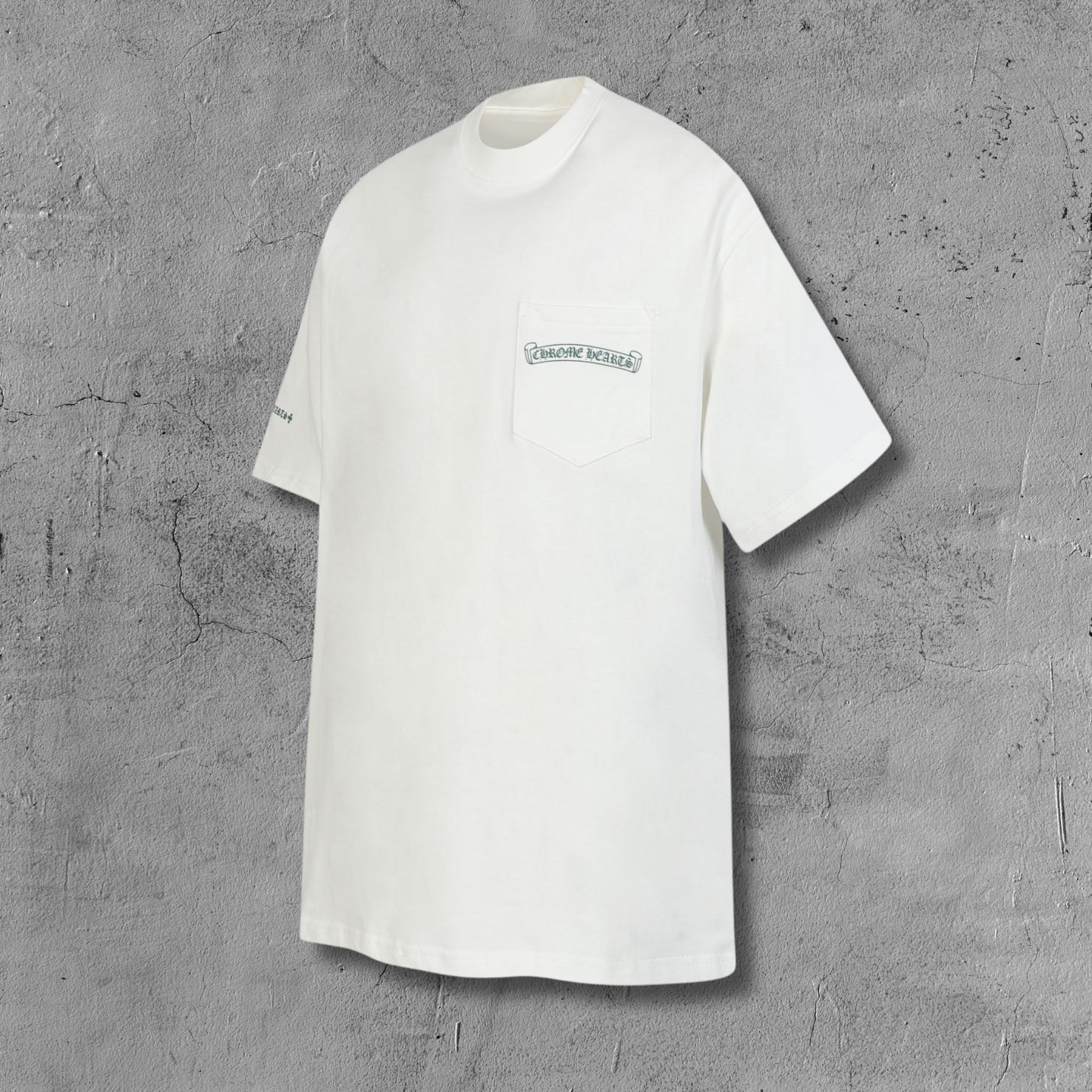 Green Crosses White Pocket T-Shirt™