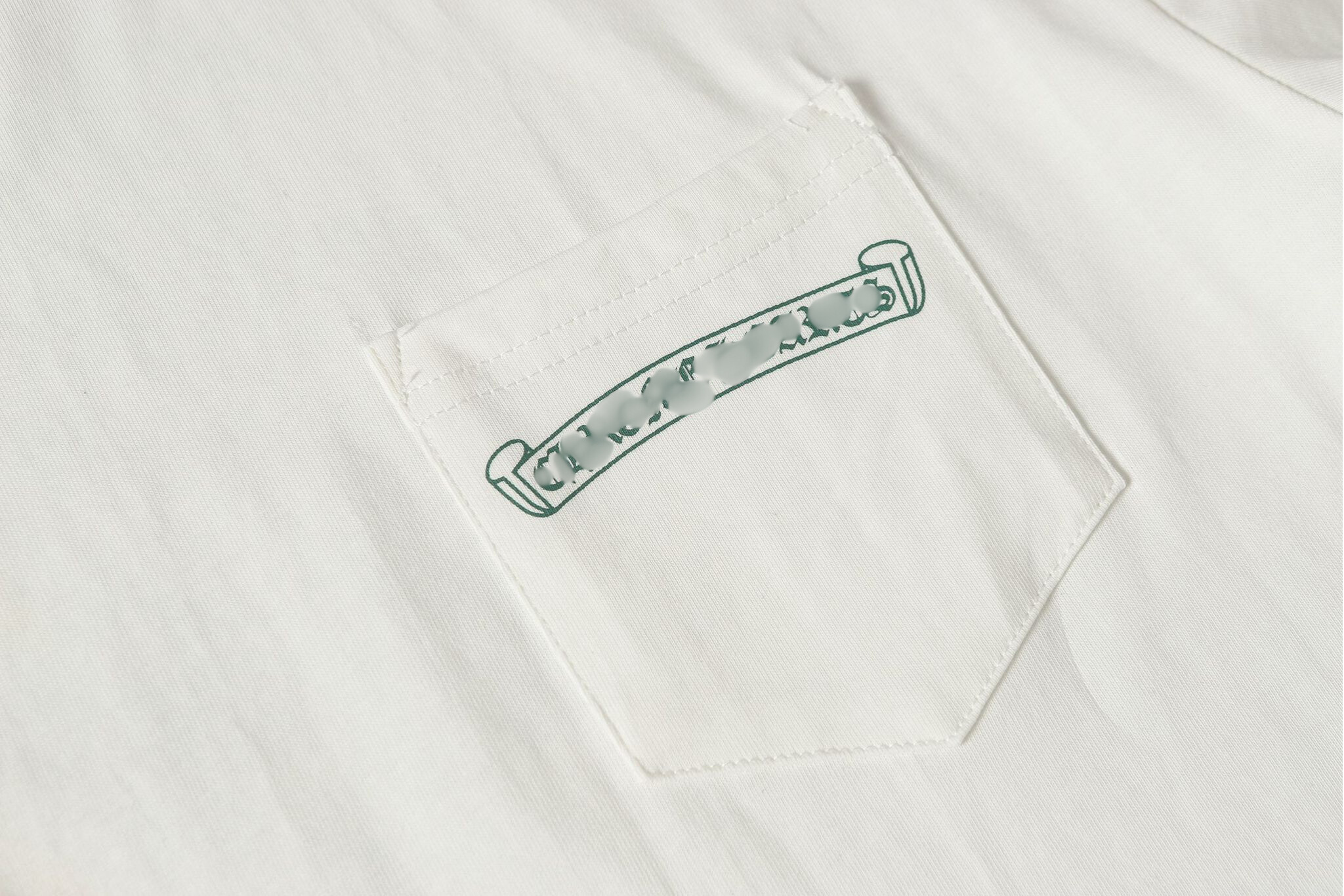 Green Crosses White Pocket T-Shirt™