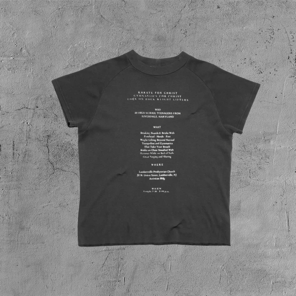 ER* Paragraph Black T-Shirt™