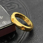 Cross Flower Gold Ring™