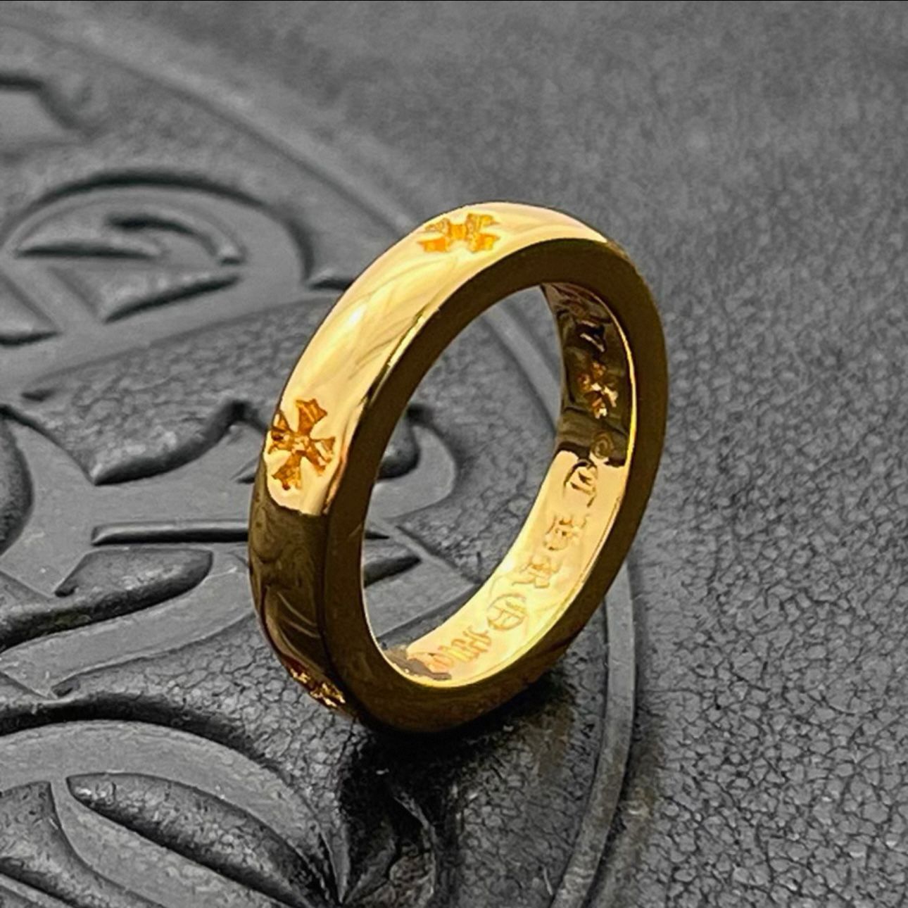 Cross Flower Gold Ring™