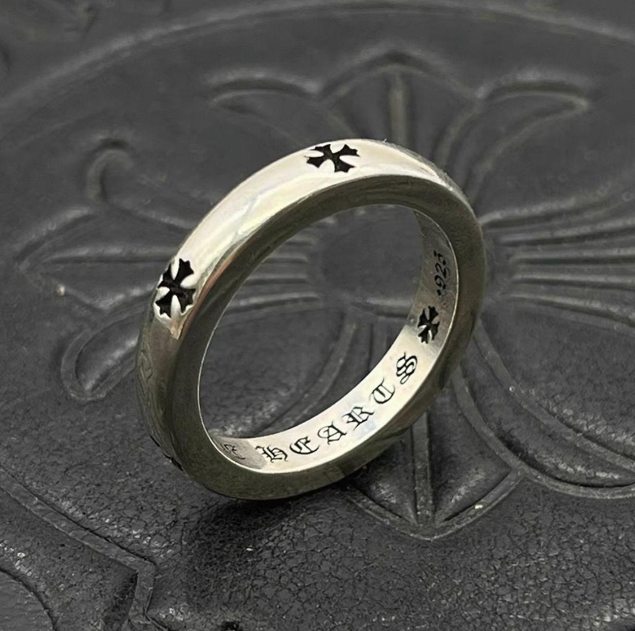Cross Silver Ring™