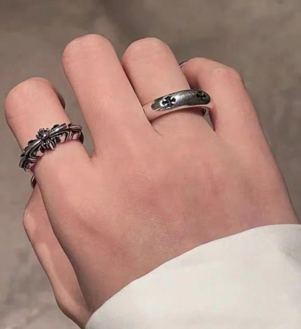 Cross Silver Ring™
