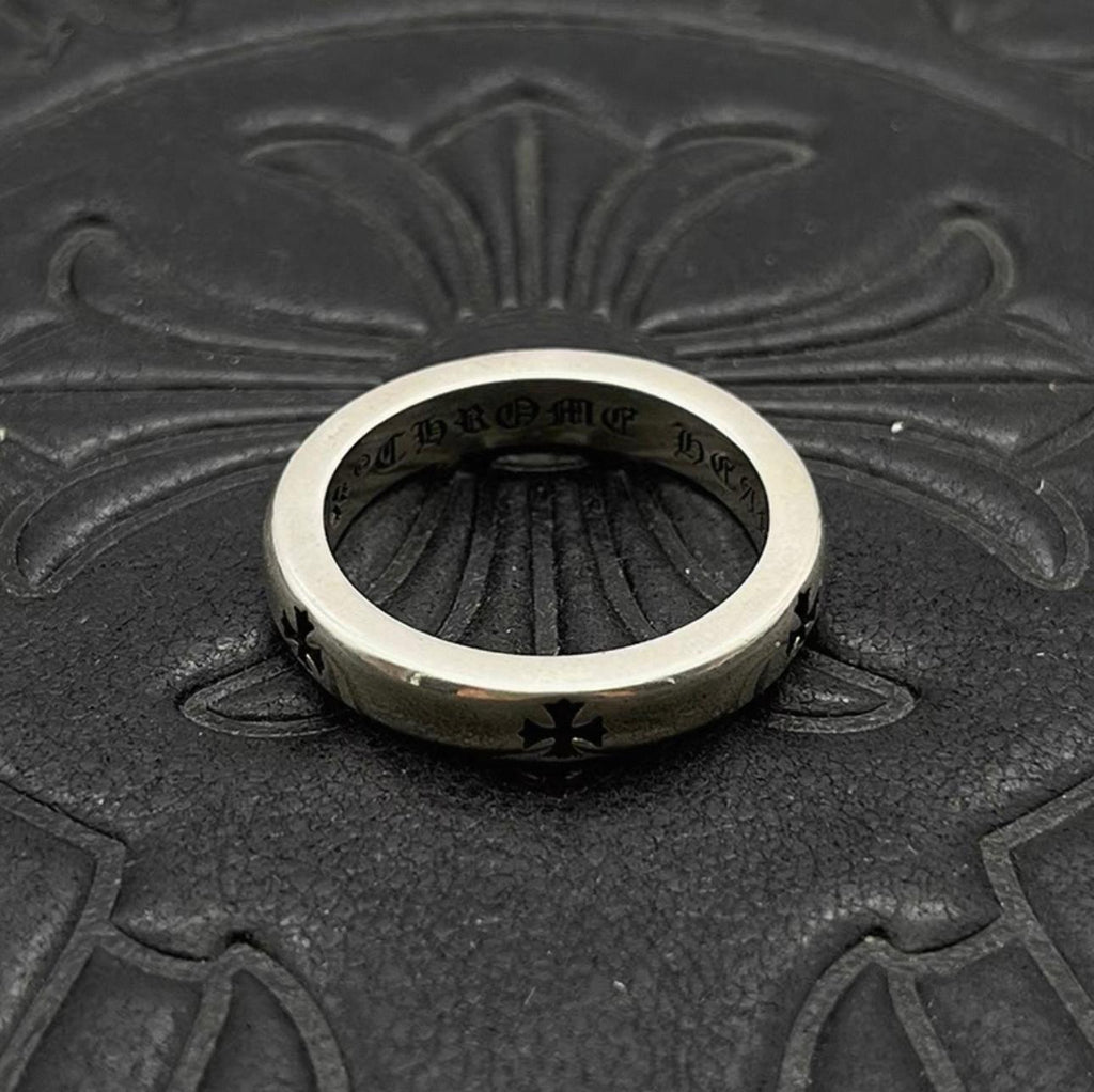 Cross Silver Ring™