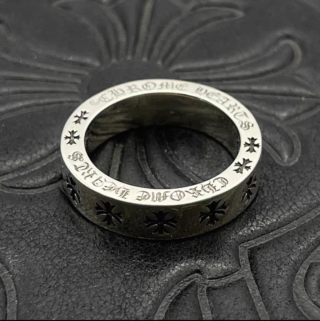 Typography Logo Crosses Ring™