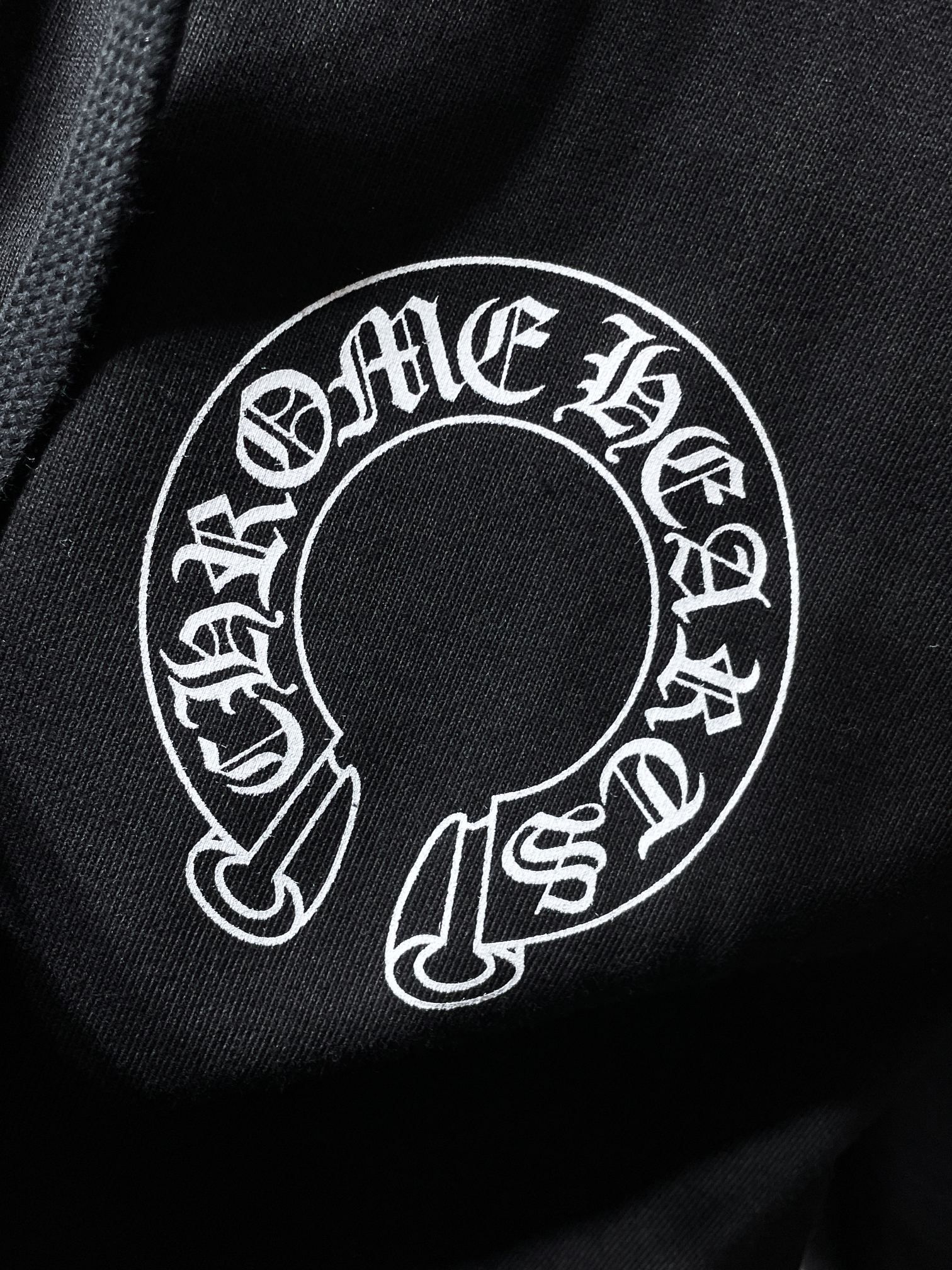 Horseshoe Logo Black Full Zip Hoodie™