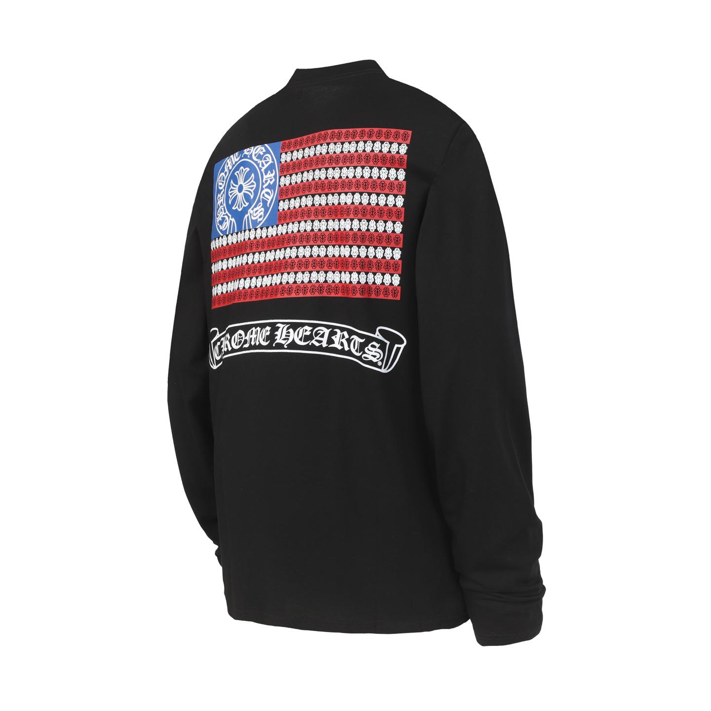 USA Flag Black Long Sleeve™