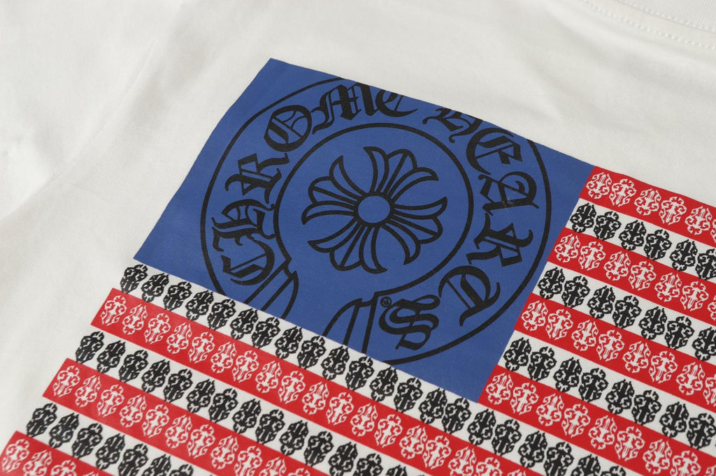 USA Flag White Long Sleeve™