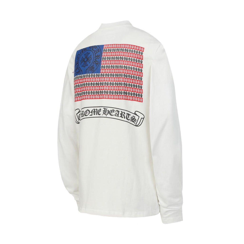 USA Flag White Long Sleeve™