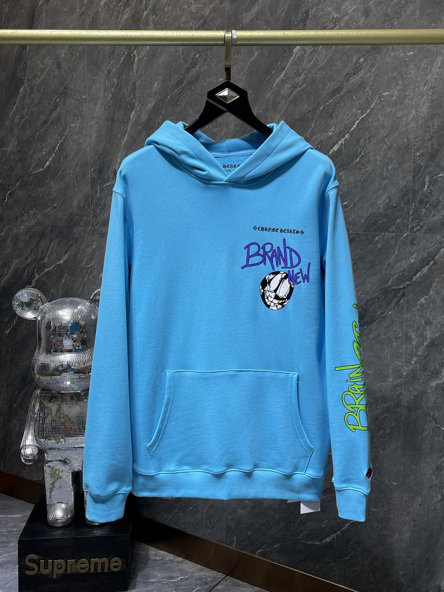 M-Boy Brain New Blue Hoodie™