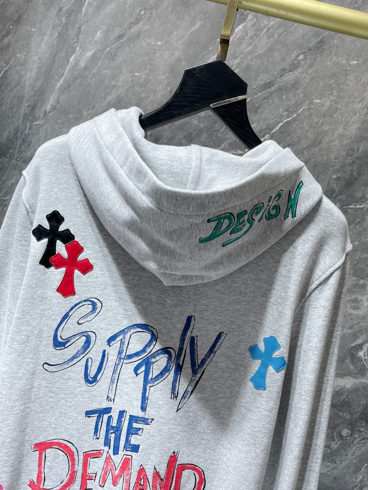 M-Boy Supply The Demand Grey Hoodie™