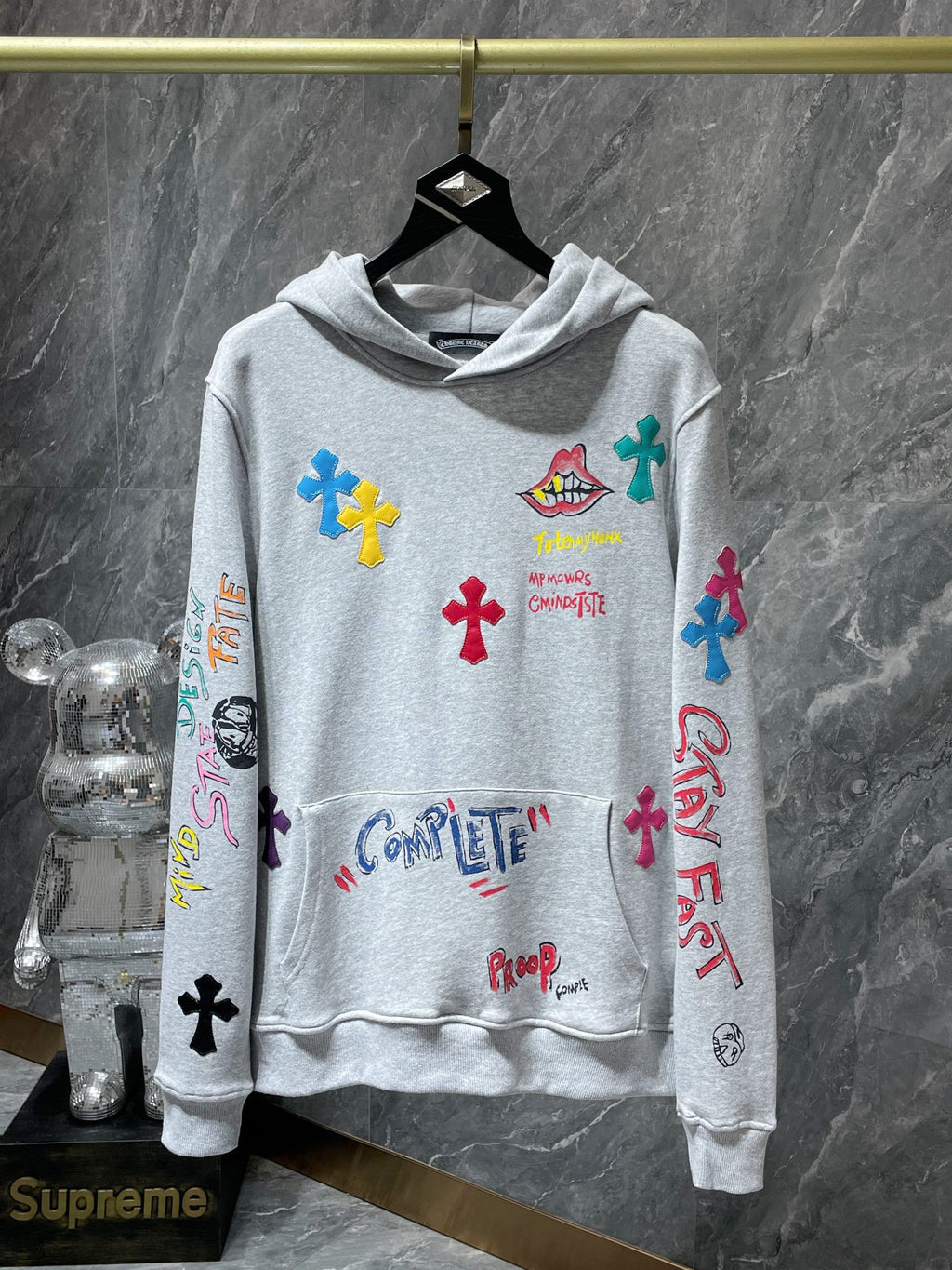 M-Boy Supply The Demand Grey Hoodie™