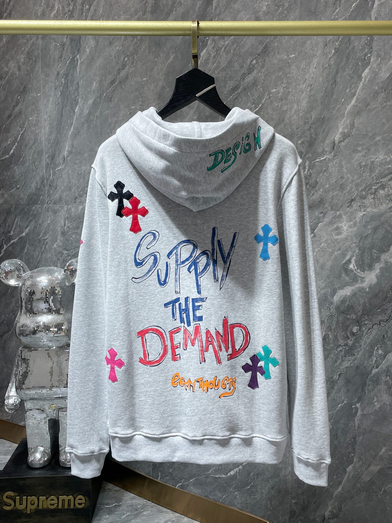 M-Boy Supply The Demand Grey Hoodie™