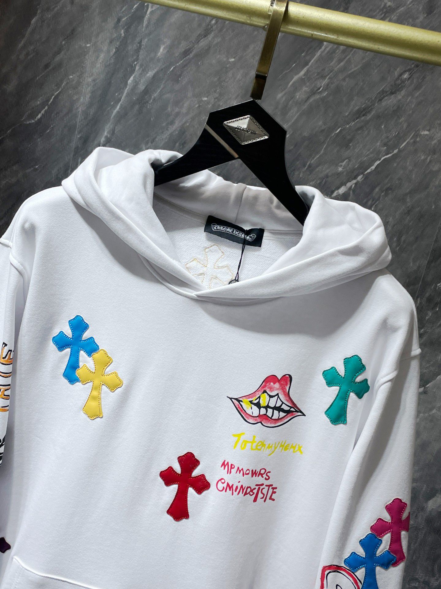 M-Boy Supply The Demand White Hoodie™